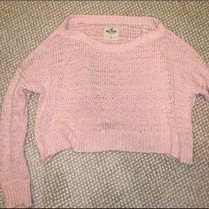 S/m Hollister sweater pink